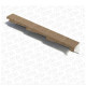 Планка фронтонная правая АэроДек Традиция