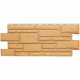 Фасадная панель Т-Сайдинг Камень Дикий Бордо