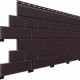 Фасадная панель Доломит Кирпич, Красный