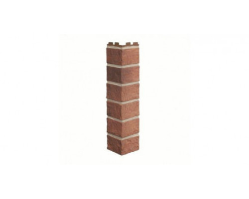 Угол наружный Вокс Solid Brick Бристоль кирпич красный