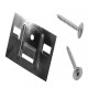 Кляммеры Кедрал Клик с винтами по дереву, 250 шт.