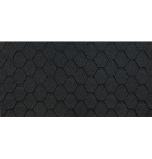 Гибкая черепица Дёке Пай Евразия Шестигранник, серая (ZRKQ-1045)